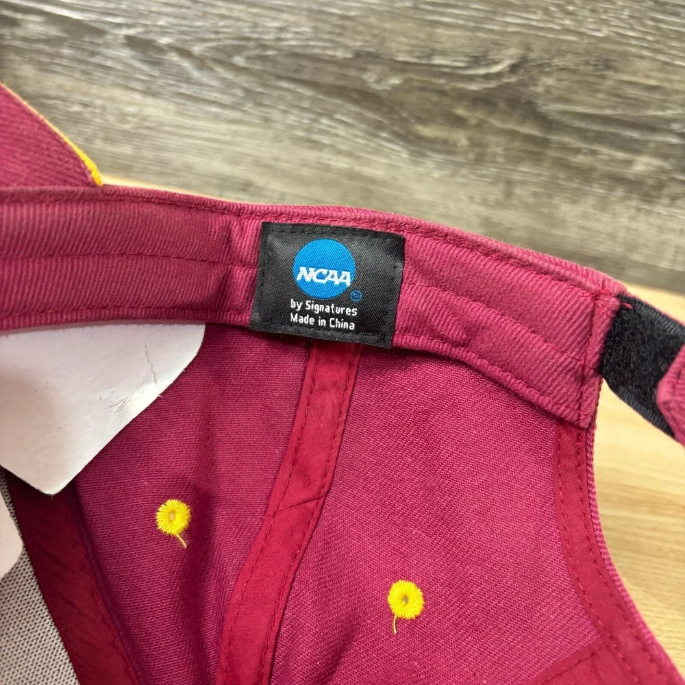 Arizona State Sun Devils Hat Cap Strap Back Maroon Adjustable‎ NCAA